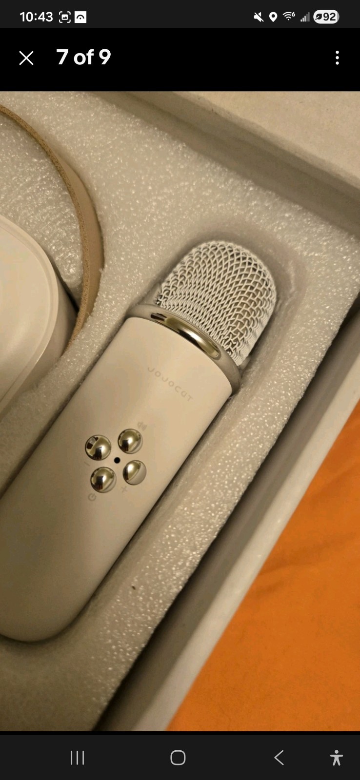 Mini Karaoke Machine Portable Bluetooth Speaker wireless w/ 2 microphones New