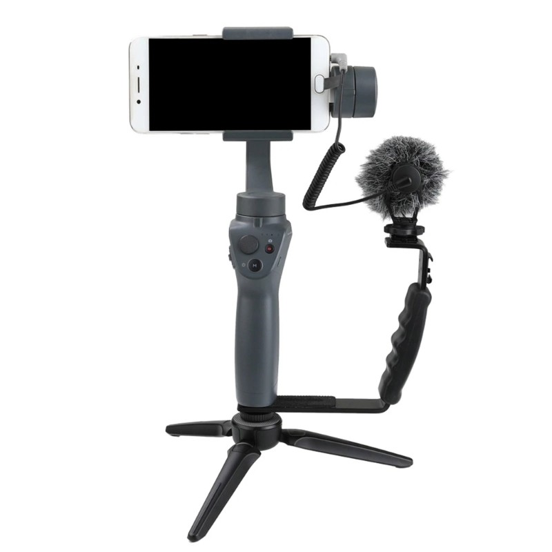 Practical Flash Camera Grip L Bracket Holder Cold Shoe Mount DSLR Holder