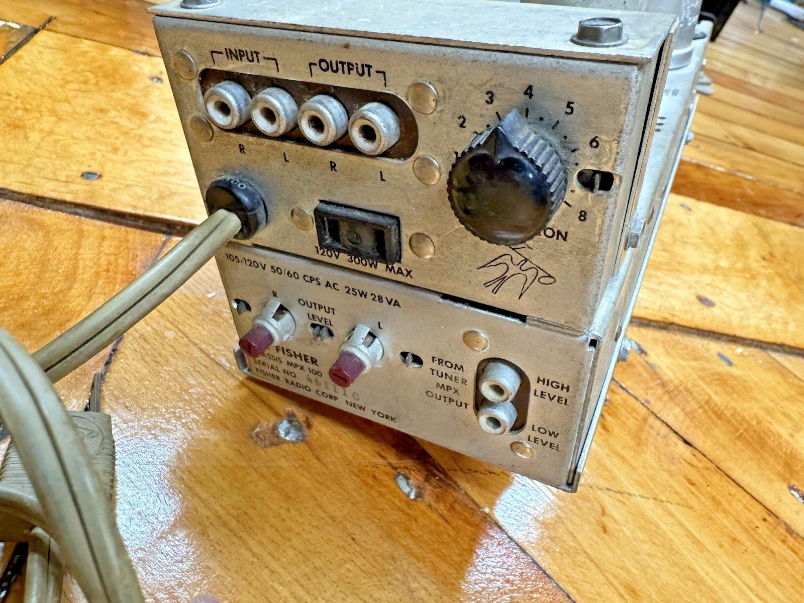 Fisher MPX-100 Tube Multiplex Console Version
