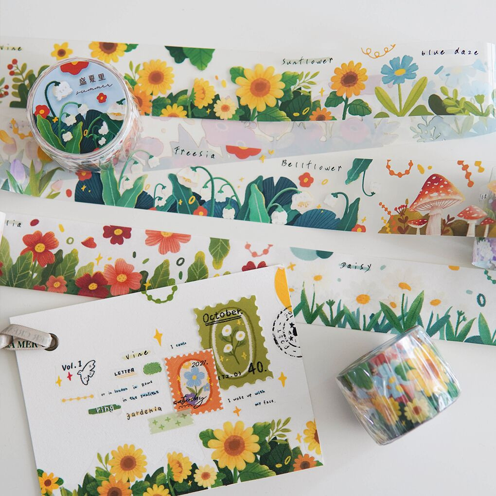 Garden Seasons PET Tape SAMPLE LOOP