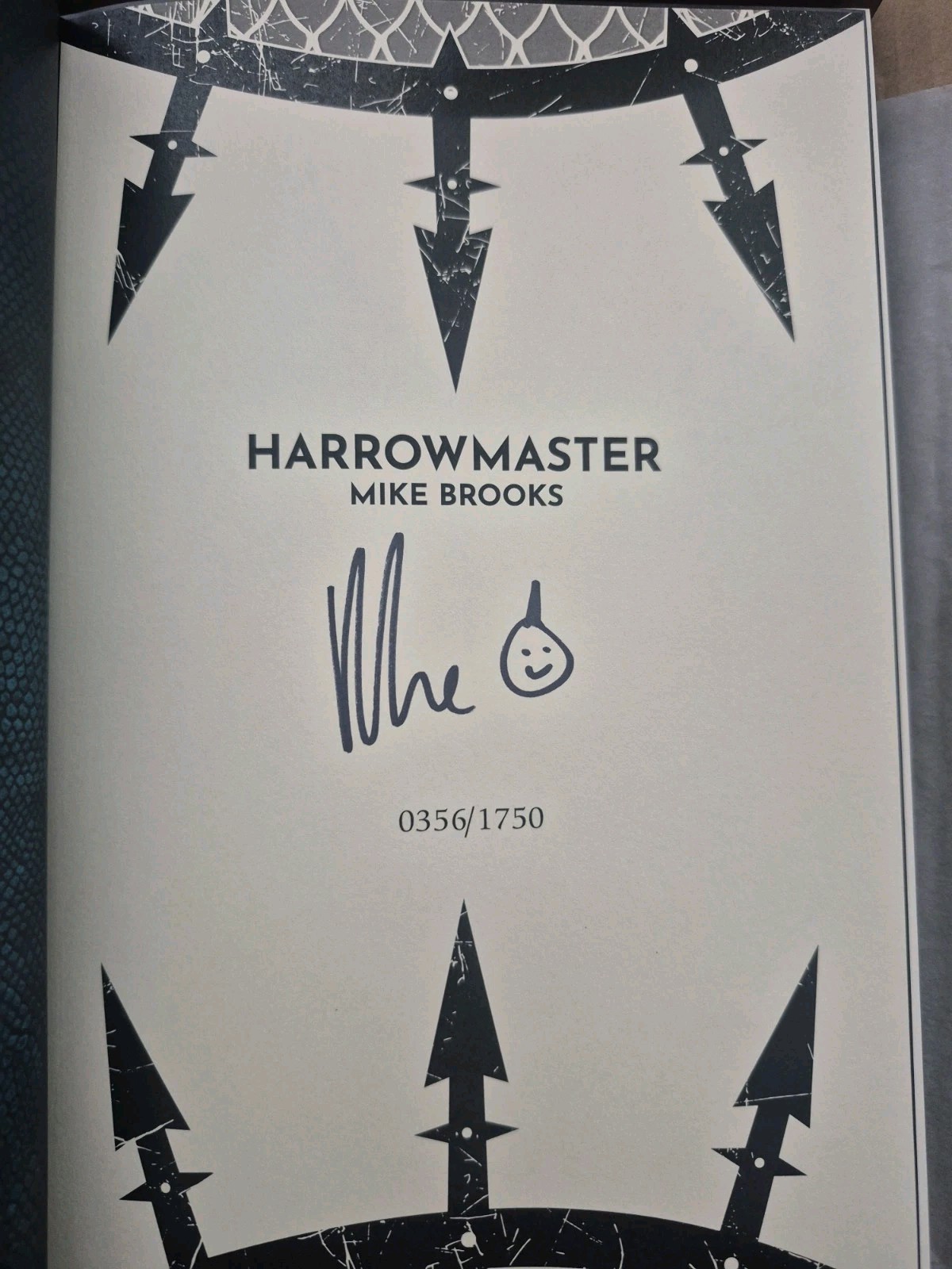 Warhammer 40k Black Library Harrowmaster Limited Edition New Free P&P GW