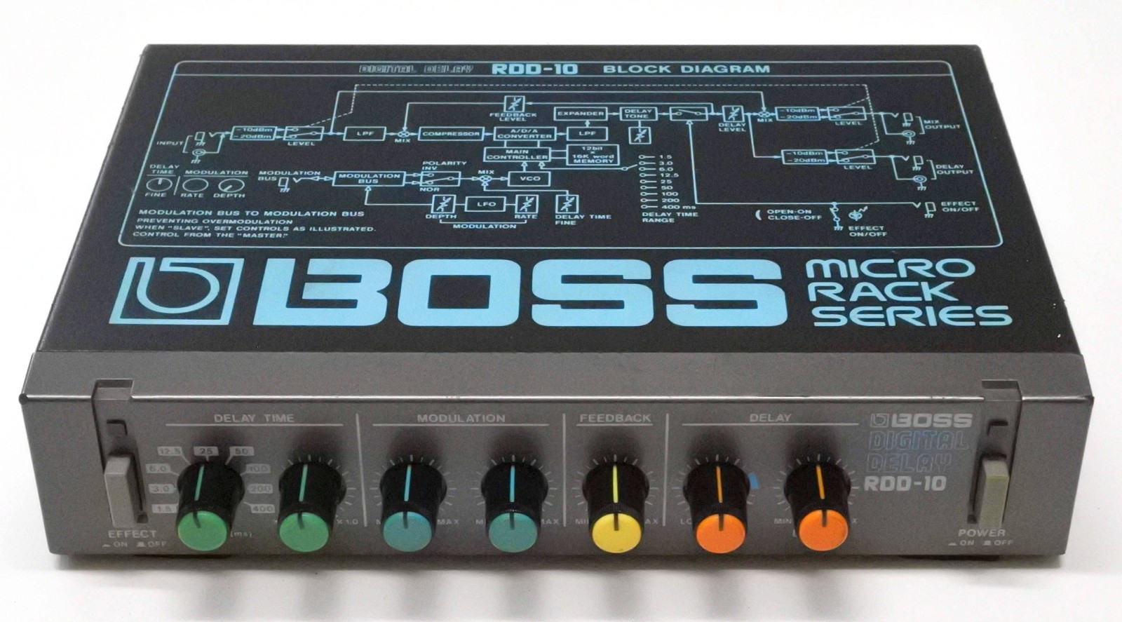 BOSS RDD-10 Digital Delay Micro Rack Guitar Effects Unit MIJ #57 DHL or EMS