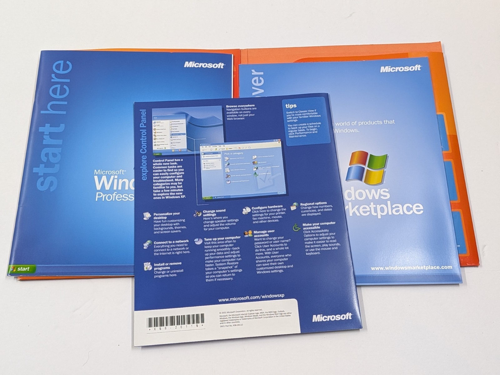 Microsoft Windows XP Professional Version 2002 Service Pack w/ Product Key