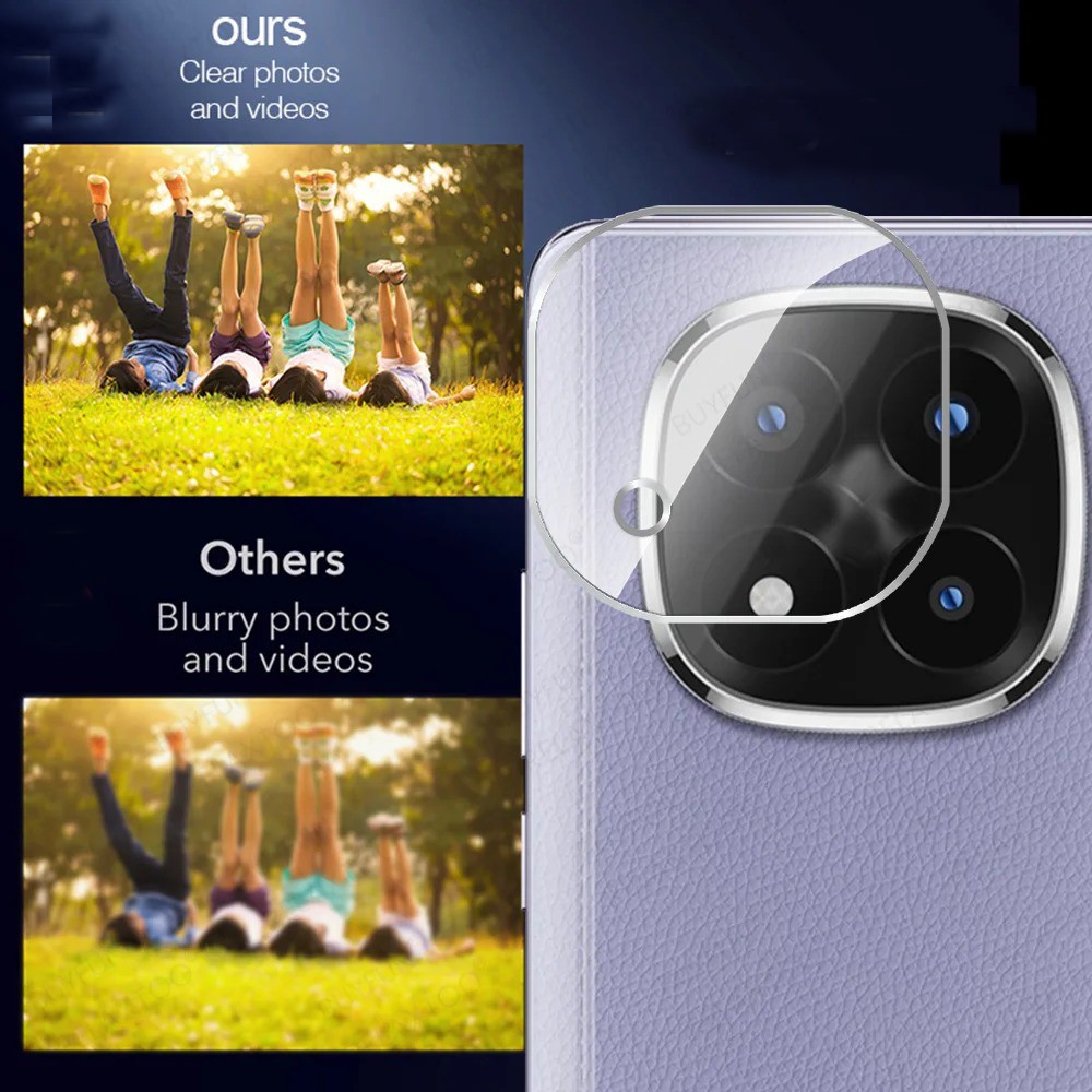 3PCS Camera Lens Protector Clear Phone Glass For Xiaomi Redmi Note 15 Pro Plus