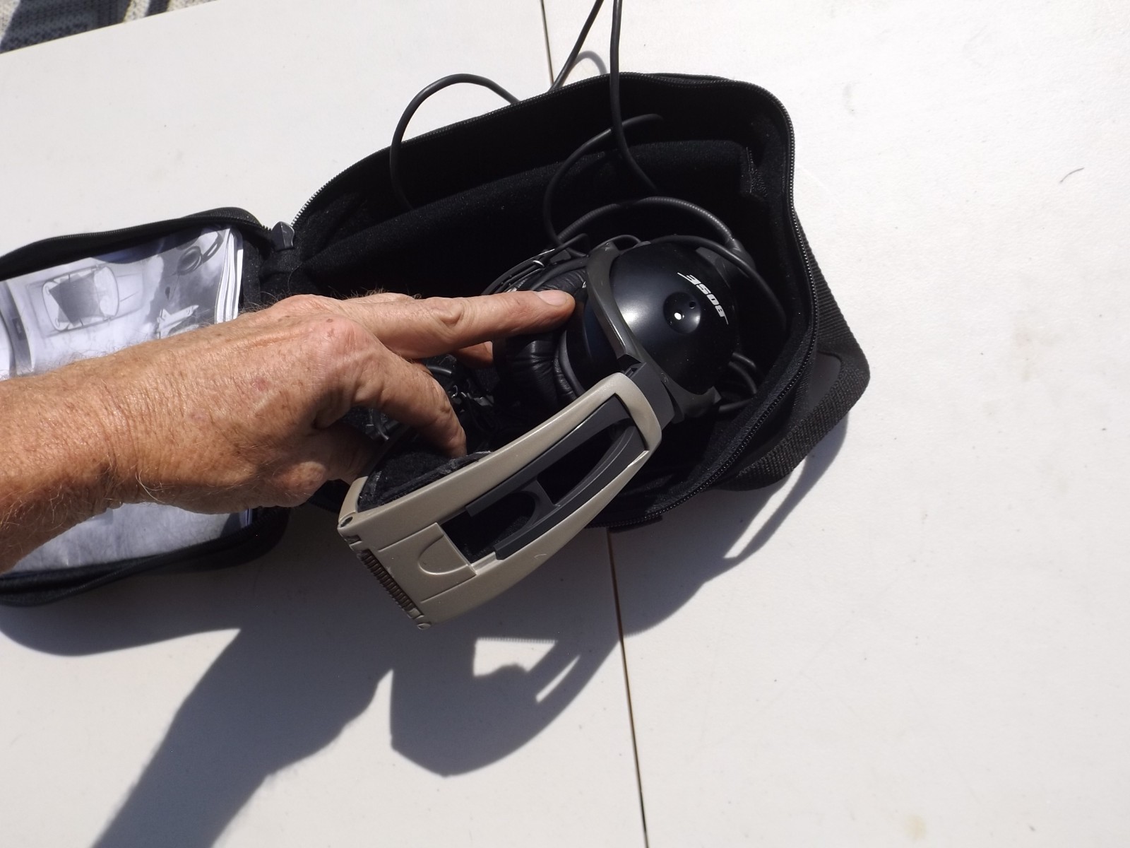 Used Bose X Aviation Headset AHX-32-01