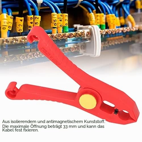 VDE Insulated Wire Terminal Plastic 33mm Maximum Opening 1000V High Voltage U...