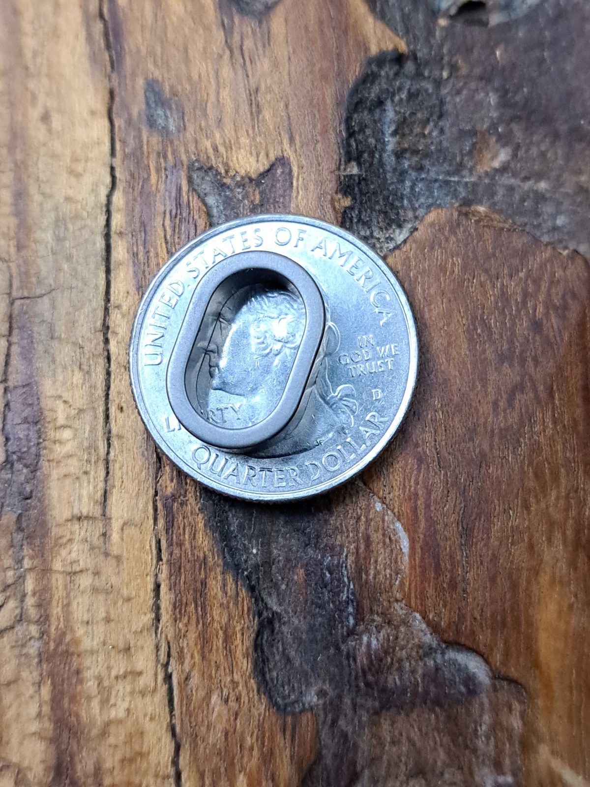 Small Titanium Keychain Connecting Buckle