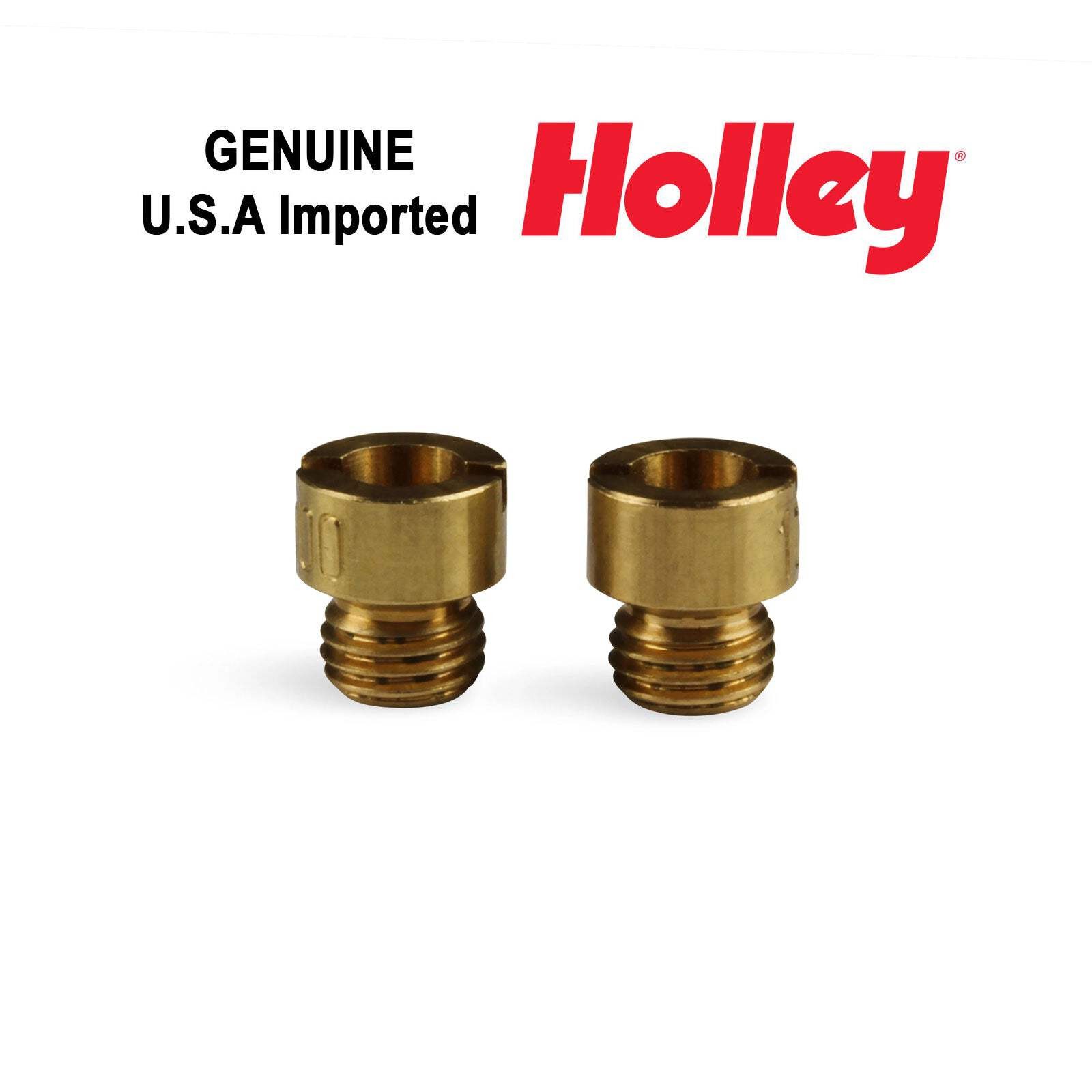 Genuine Holley Main Jets (Pair) Sizes 50 thru 99
