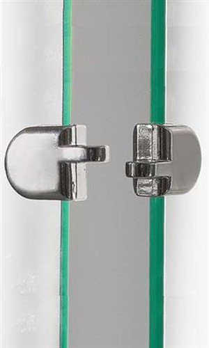 New Chrome 2-Piece Metal Hasps For 3/16"