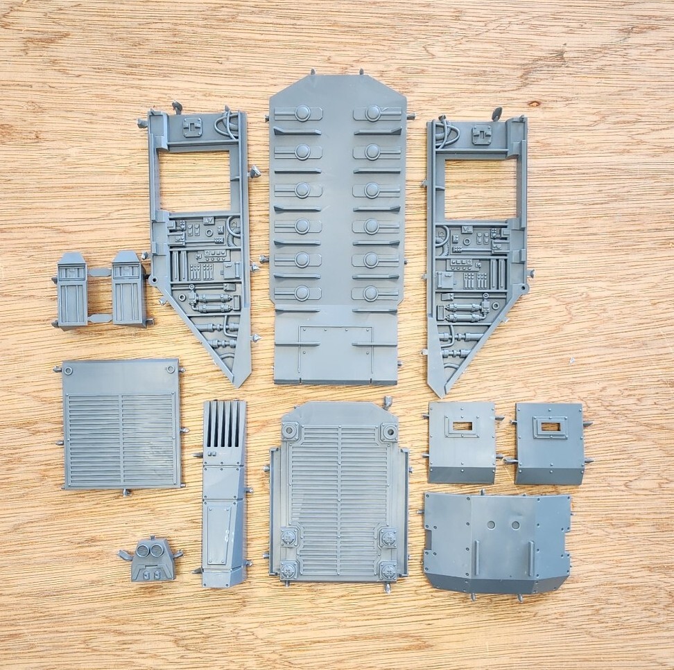 Imperial Guard Valkyrie Cabin Rear Hold Warhammer 40K Conversion Bits