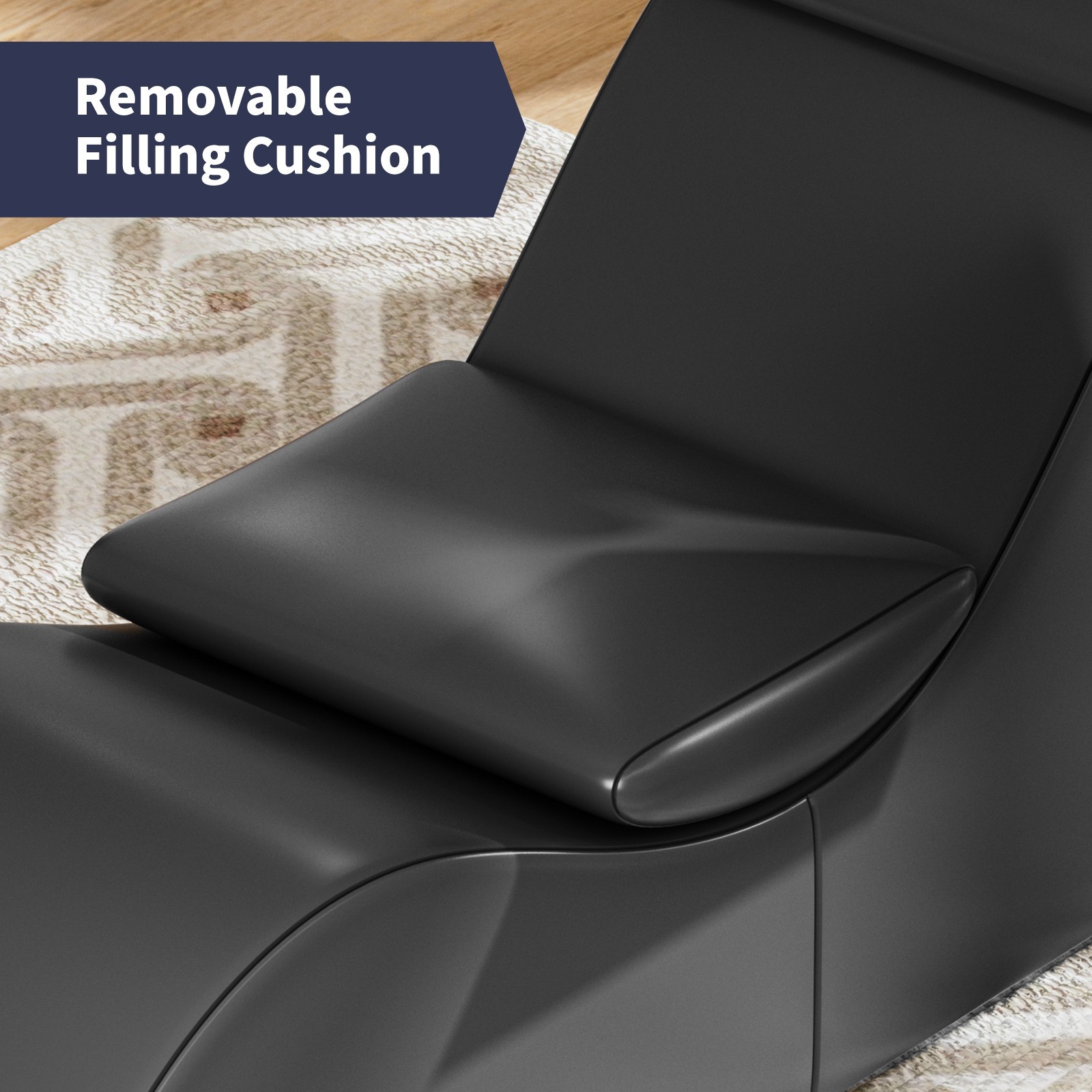 Zafly Curved Sofa Sex Chair Yoga Recliner Ergonomic Yoga Sofa Yoga Chair Lounge