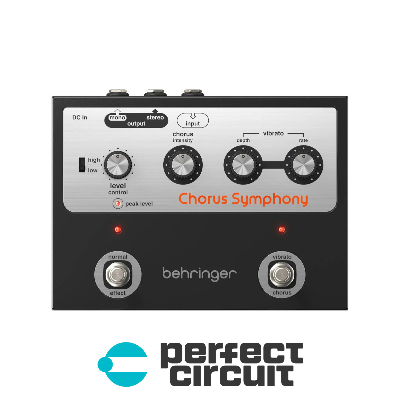 Behringer Chorus Symphony Modulation Pedal EFFECTS - NEW - PERFECT CIRCUIT