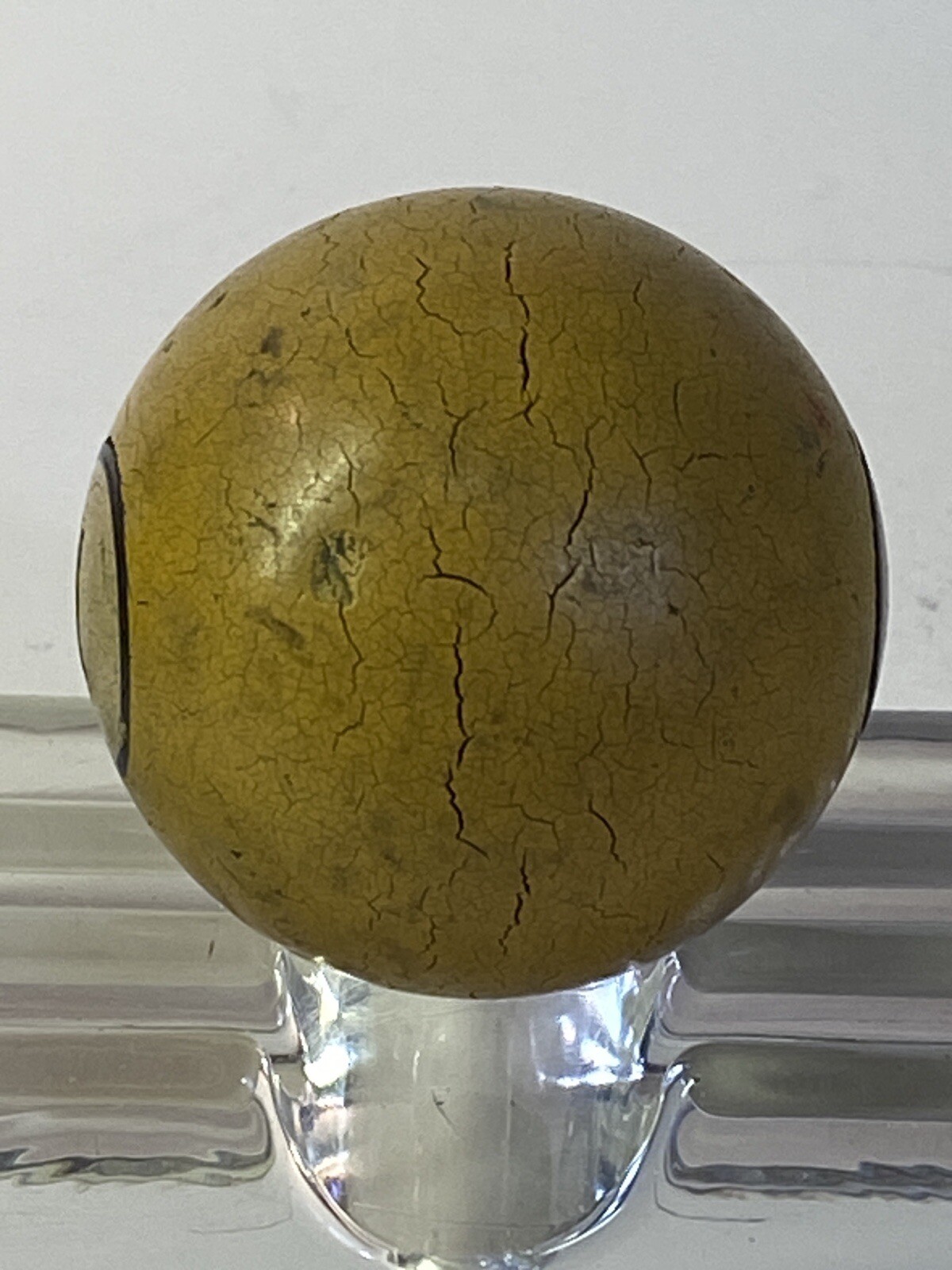 Antique Clay Billiard Ball #1 2 1/4”