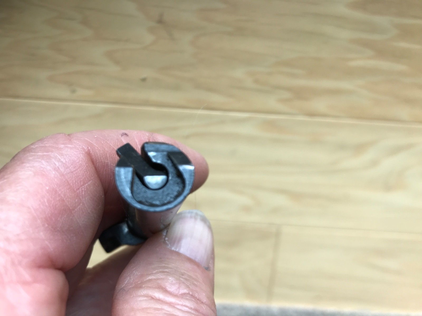 M1 Carbine Complete Round bolt assembly.
