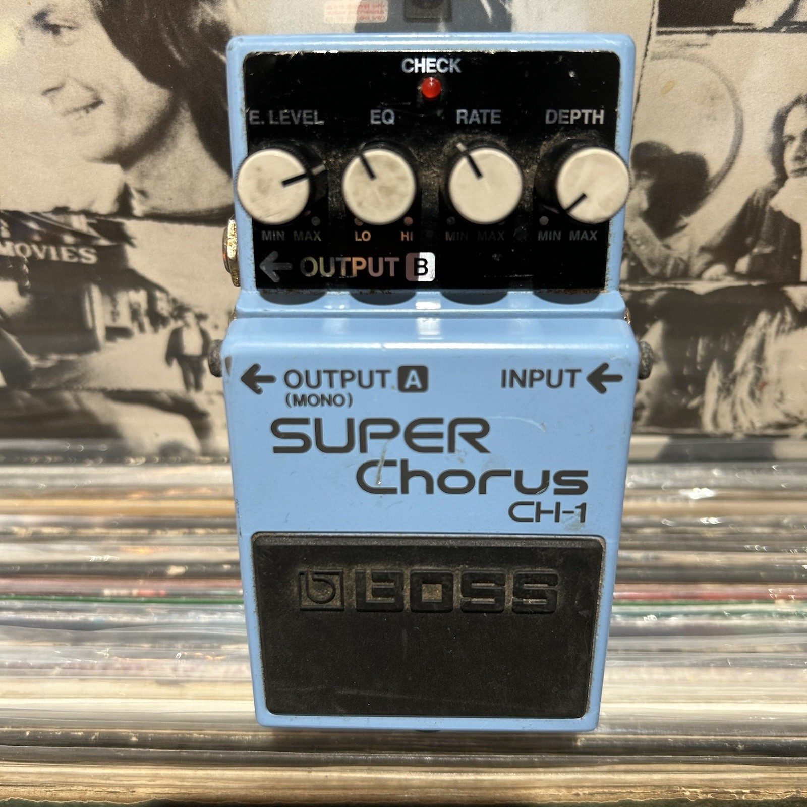 Boss Roland CH-1 Super Chorus Guitar Effect Pedal TESTED VP