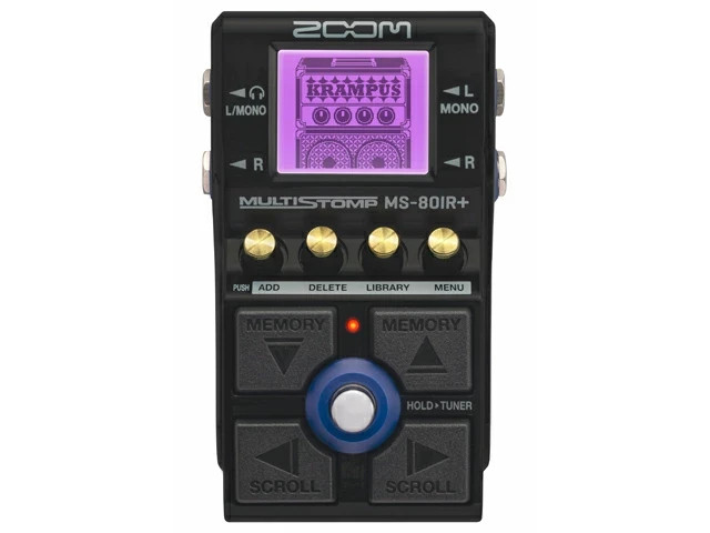 Zoom MS-80 IR+ Amp Simulator and Multi-effects Guitar Pedal japan music