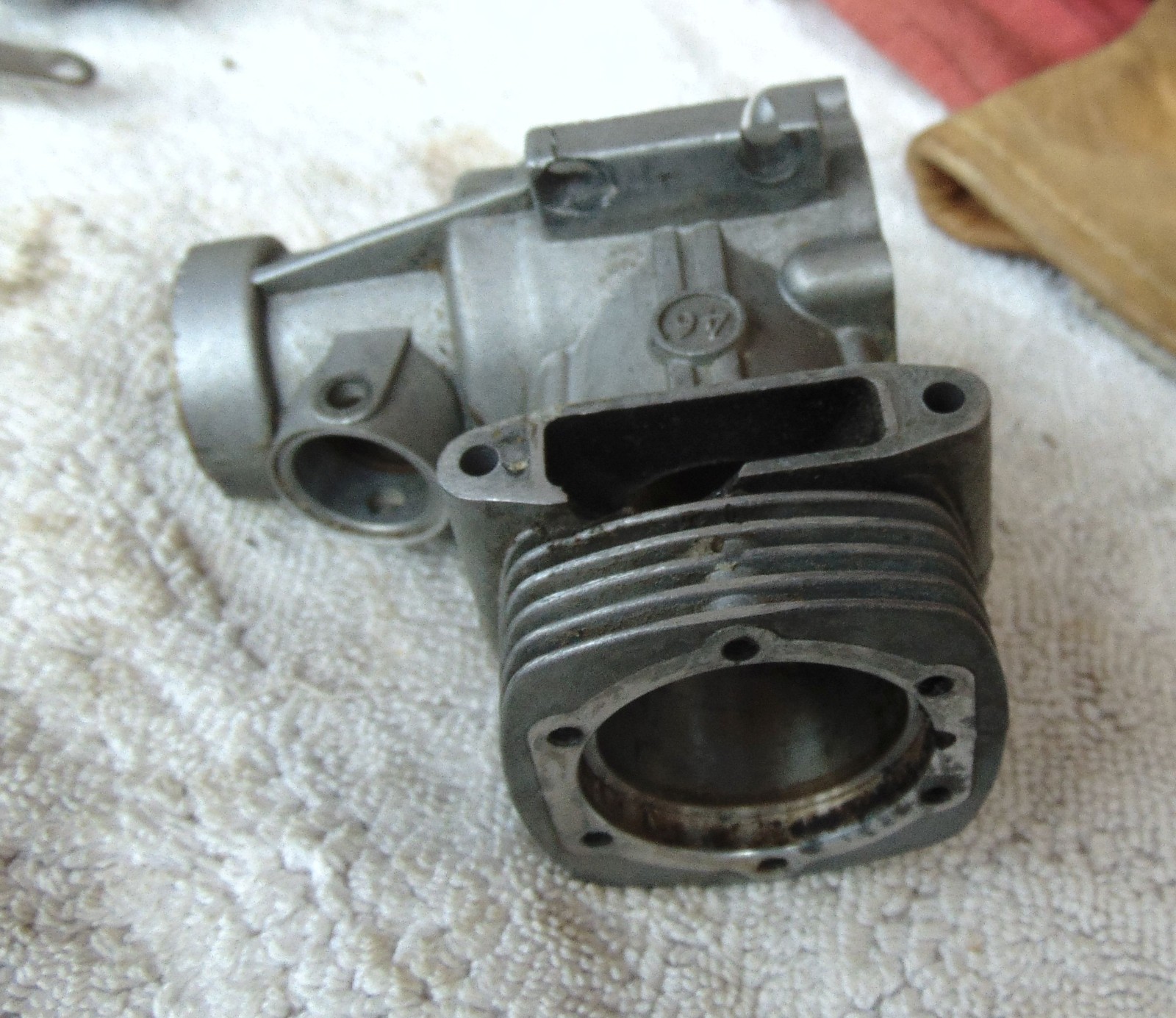 OS FX 46 RC Model Airplane Engine, cleaned well ..