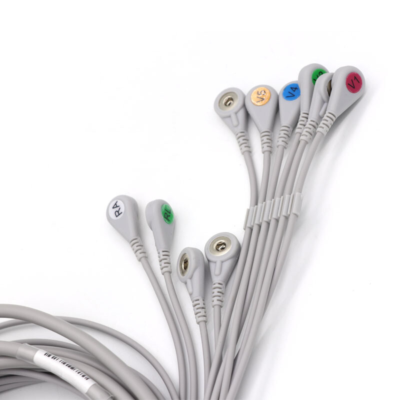 Fit For Medtronic 10-lead ECG/EKG Cable Physio Control Lifepak 12/lifepak15