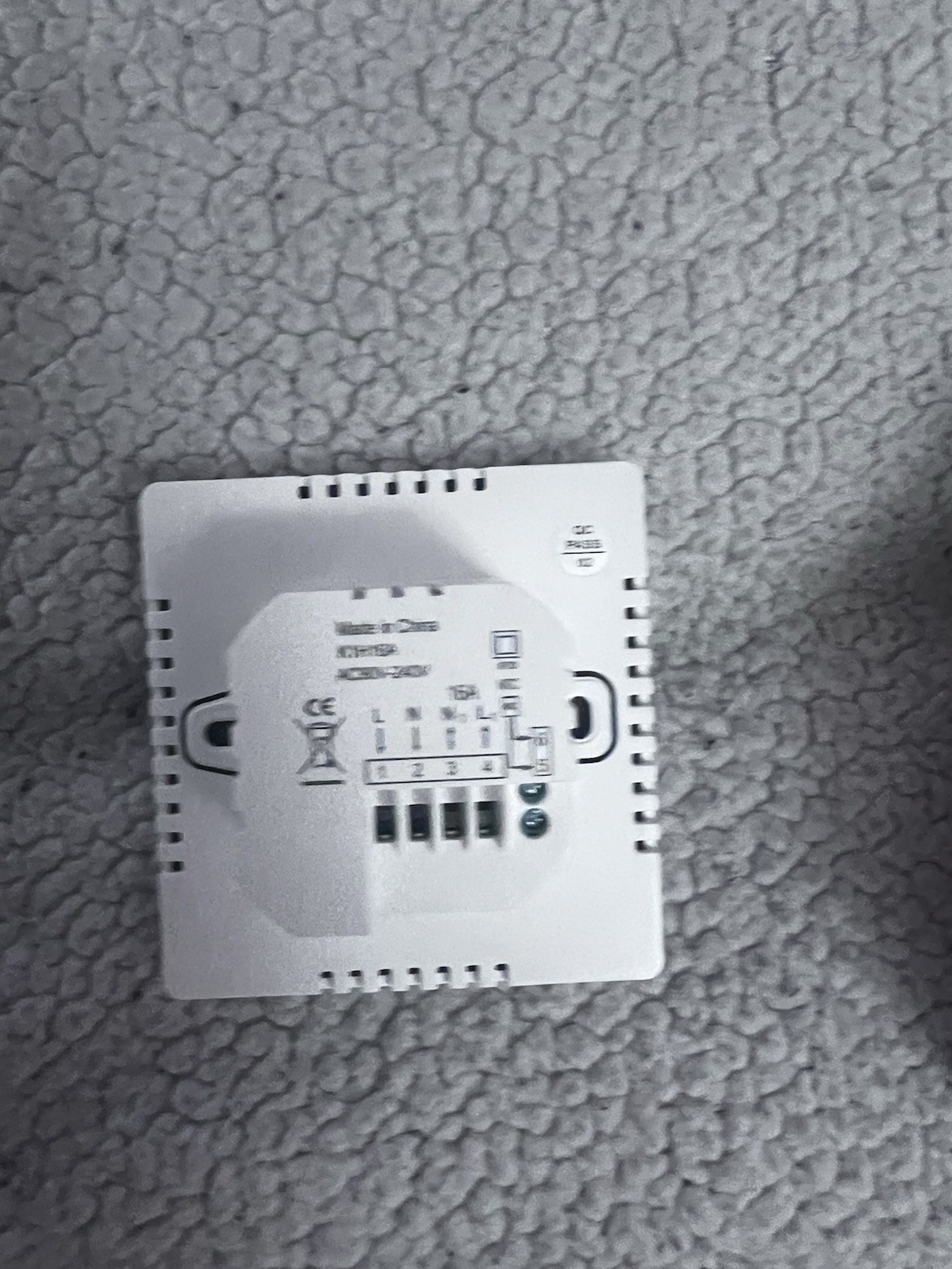 Smart Thermostat with LCD Display, 16A Keypad Temperature Controller for