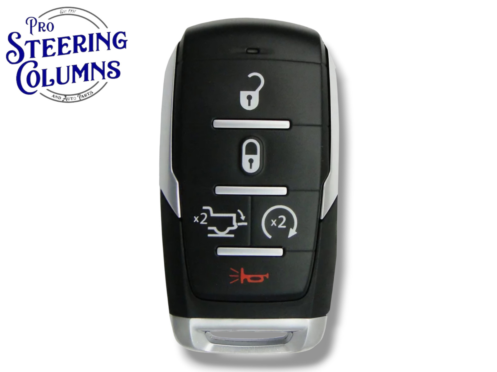25-26 Ram 1500 Smart Key 5-Button FCC: OHT-4882056 PN: 68523814AA (Aftermarket)