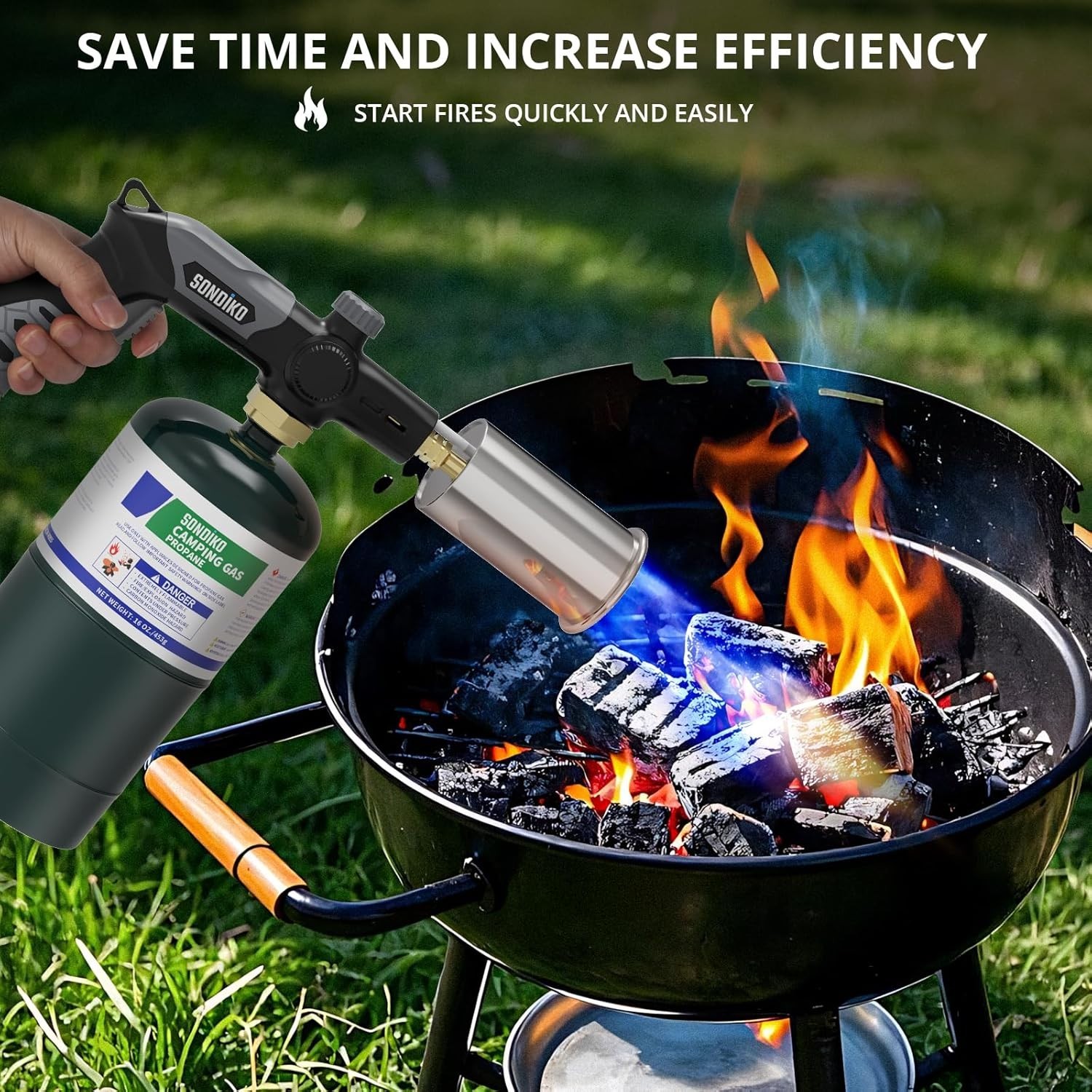 Innovative Propane Torch for Culinary Creativity
