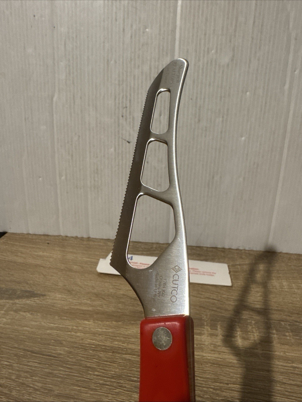 Cutco Red 1764 KQ Cheese Knife RARE