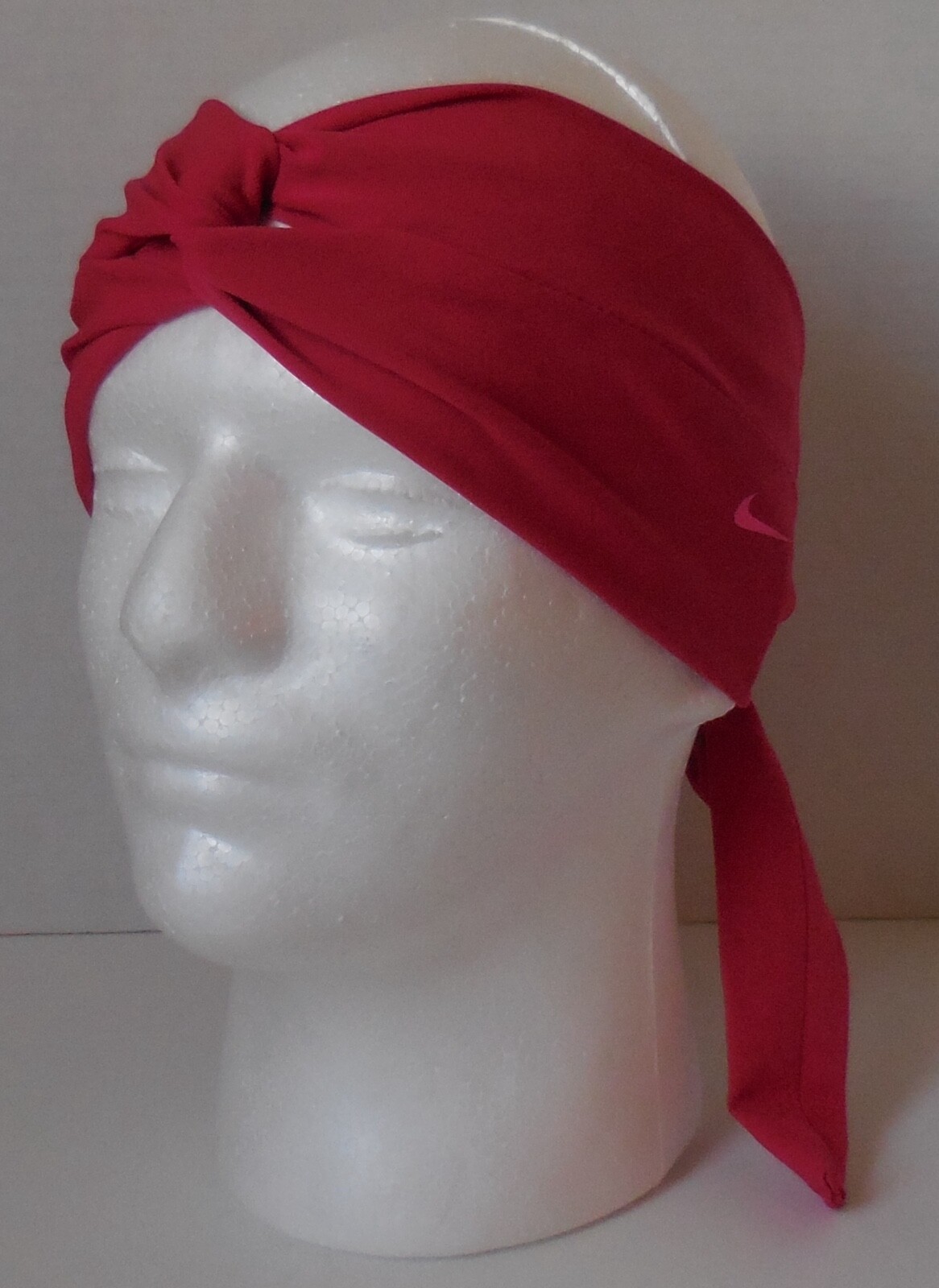 Nike Dri-FIT Studio Twist Head Tie Adult Unisex Sport Red/Fuchsia Force