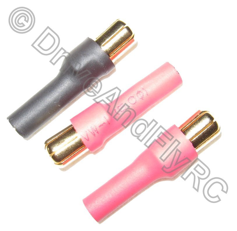 5.5mm Female 6.0mm Male ESC Set of 3 Adapter Connector Brushless Castle Mambo