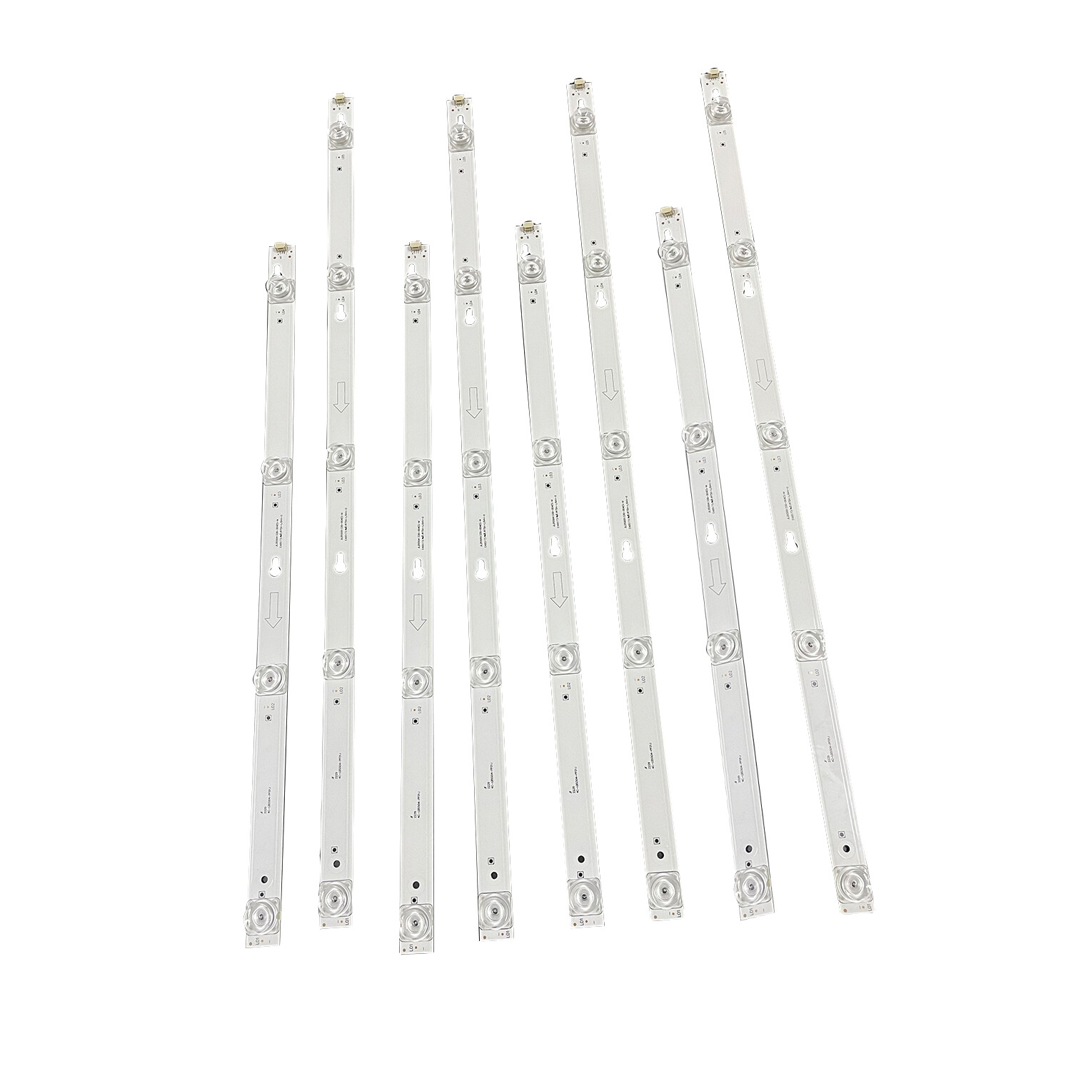 LED Backlight Strips (8) PCS for TCL 55S405 55S405TKAA 4C-LB5504-HR 4C-LB5505-HR