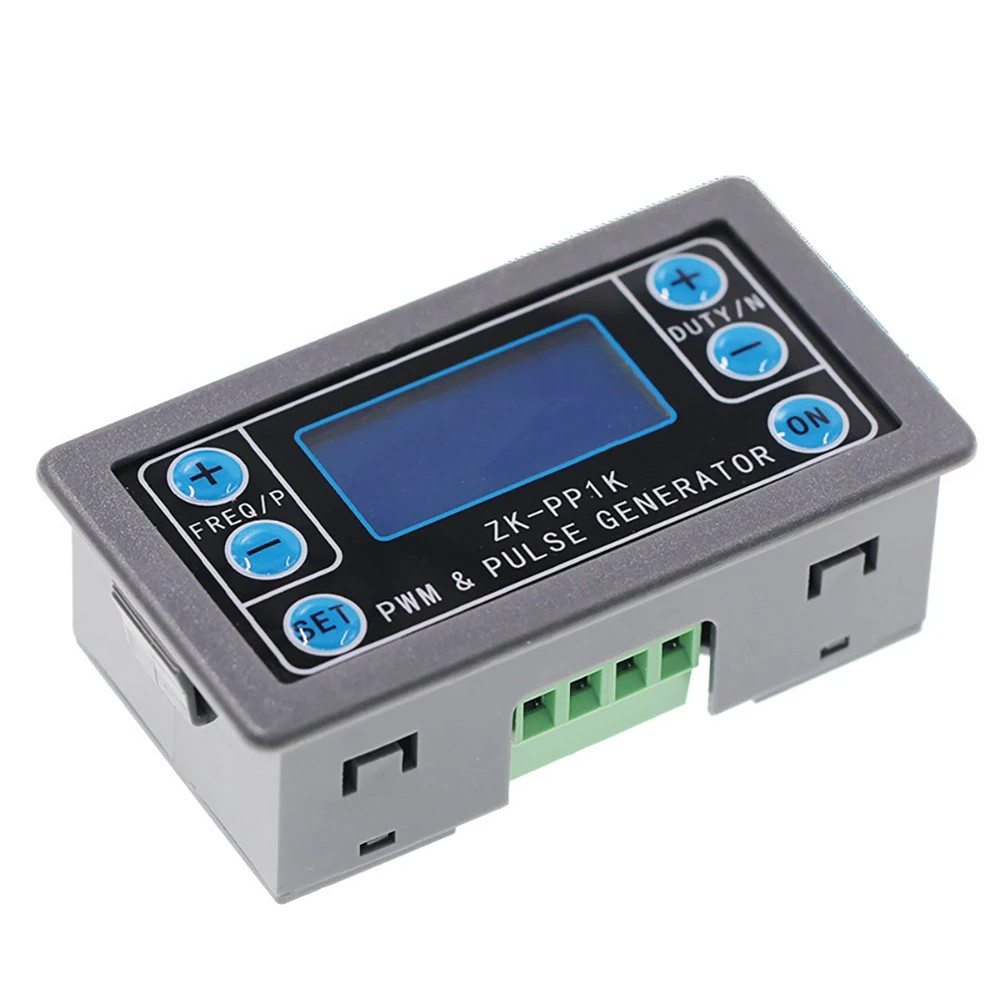ZK-PP1K Dual Mode LCD PWM Generator 1-Channel 1Hz-150KHz Adjustable Duty Square