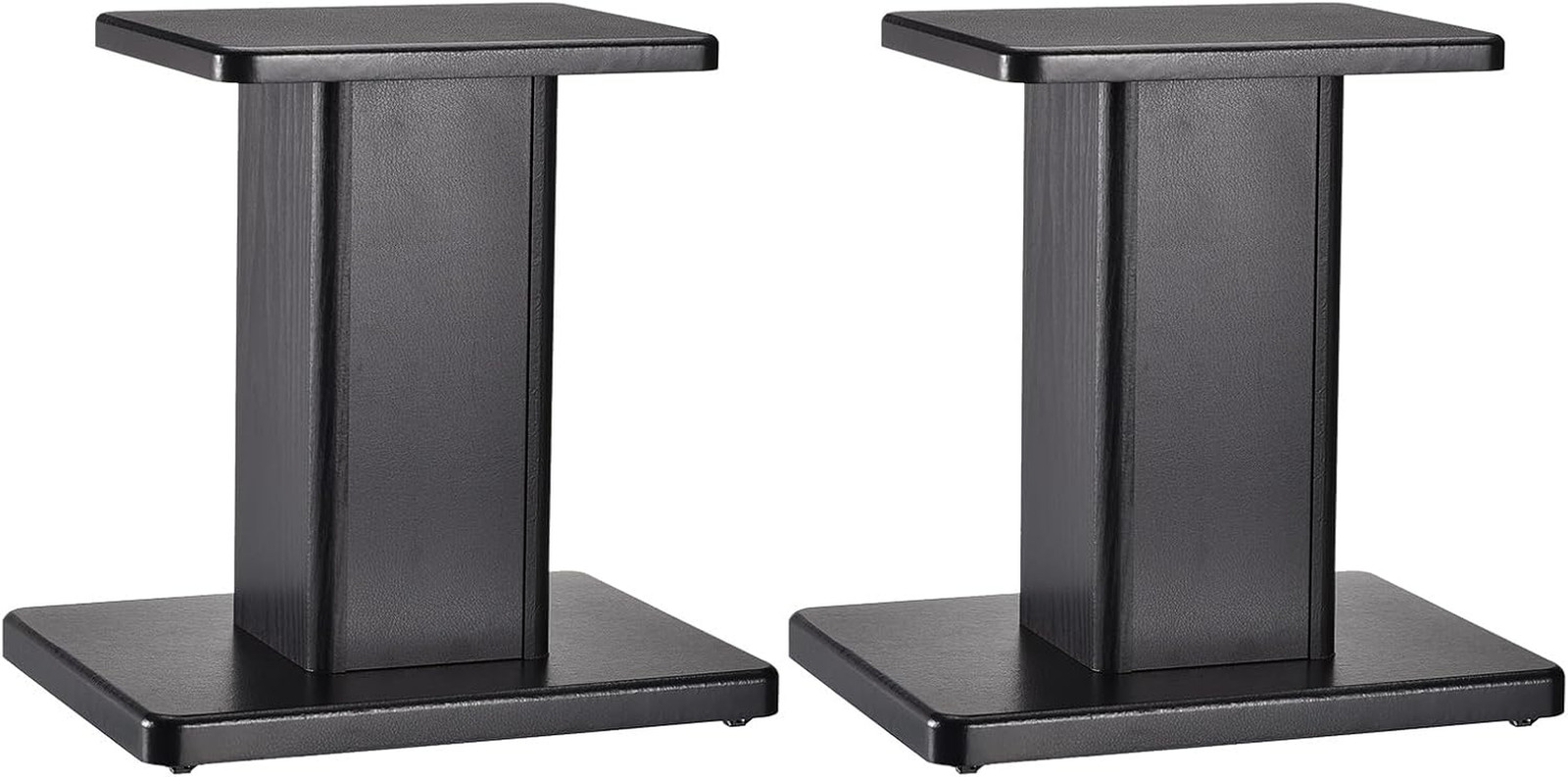 Universal Wood Speaker Stands 11.8 Inch - 2 Pack for Enhanced Audio Experience