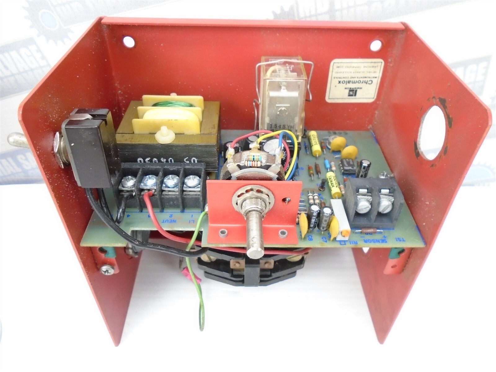 CHROMALOX - 3280-00003 TEMPERATRURE CONTROLLER - Type E-AR 600V Load 115V Instr