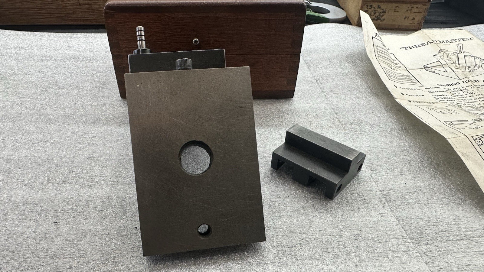 Montgomery Thread Master Lathe Tool Bit Grinding Fixture
