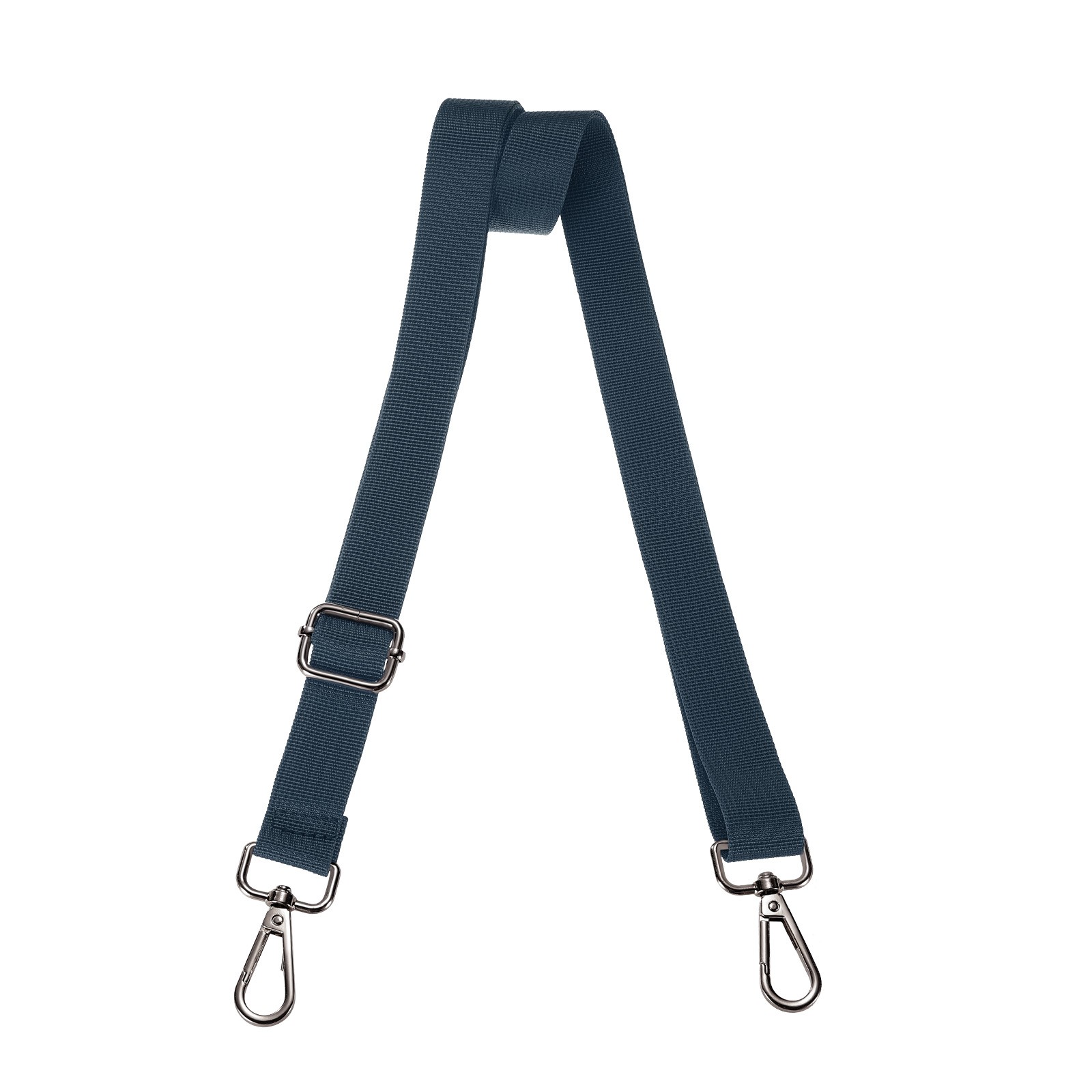 Shoulder Strap 2.5cm Wide Crossbody Strap Gray Blue Black Buckle