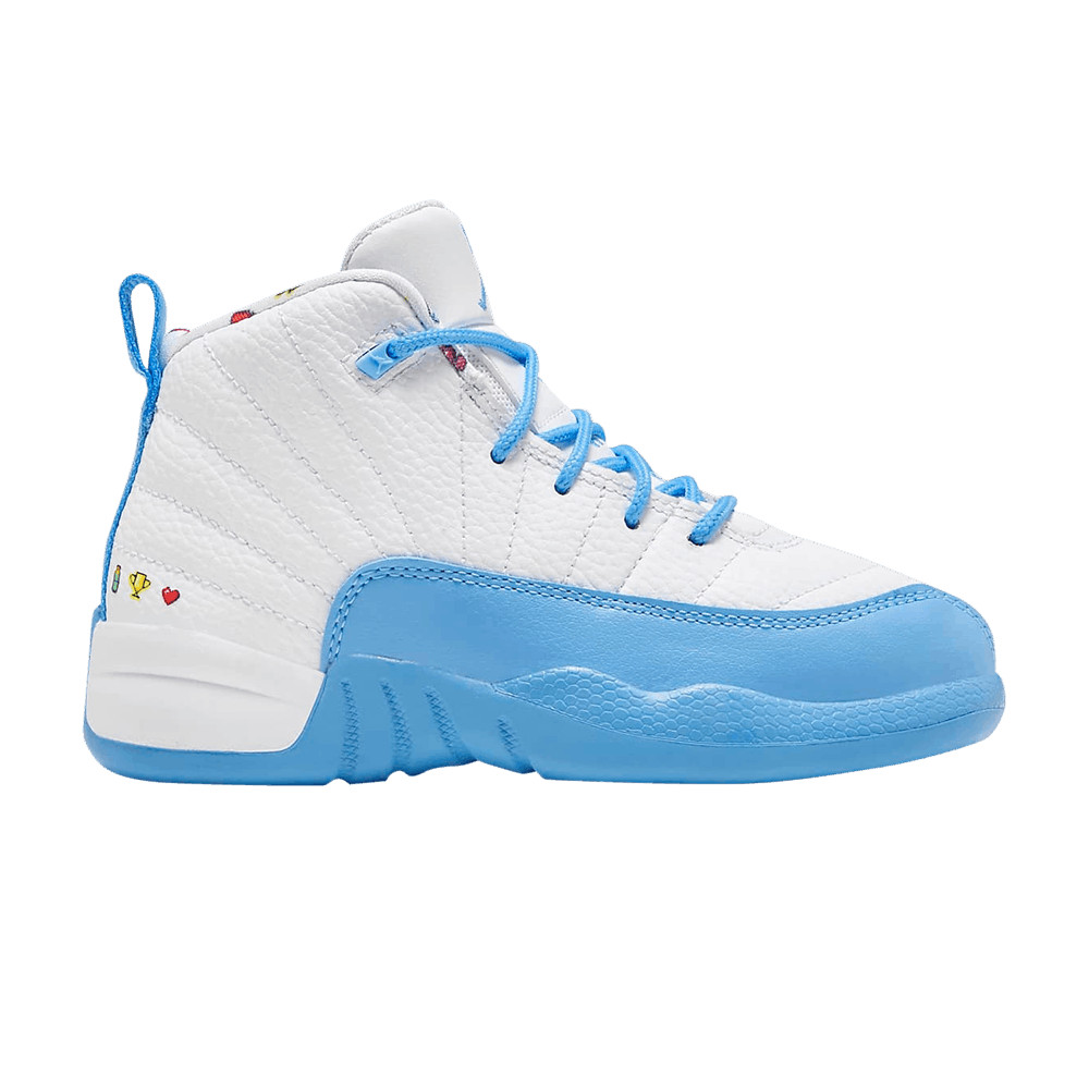 Level SS/New -Air Jordan Air Jordan 12 Retro PS 'Emoji' DQ4366-114
