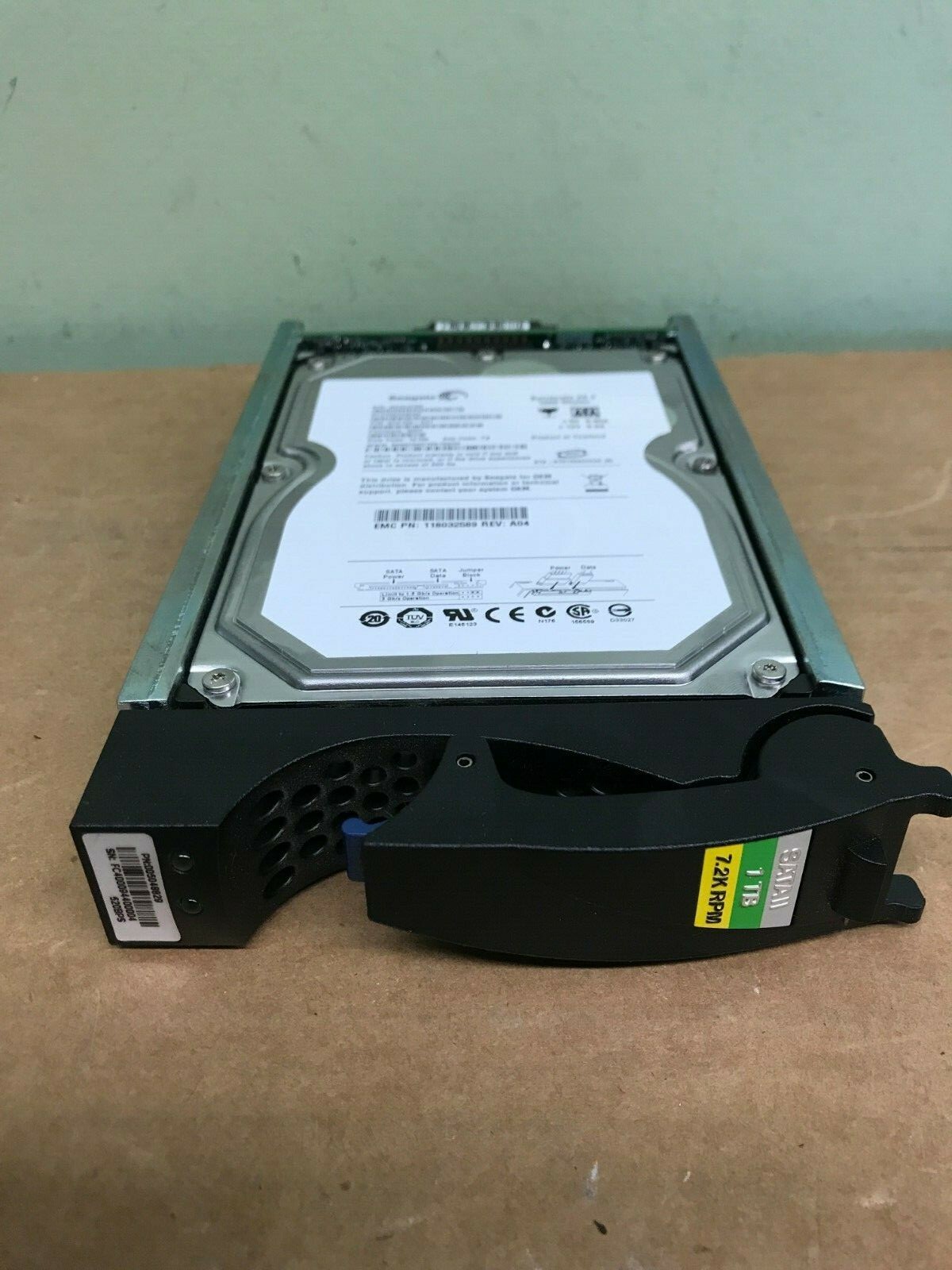 005048829 - EMC 1TB 7200 RPM SATA 3.5" HDD for all CX4's, CX3-80, -40, -40C, -40