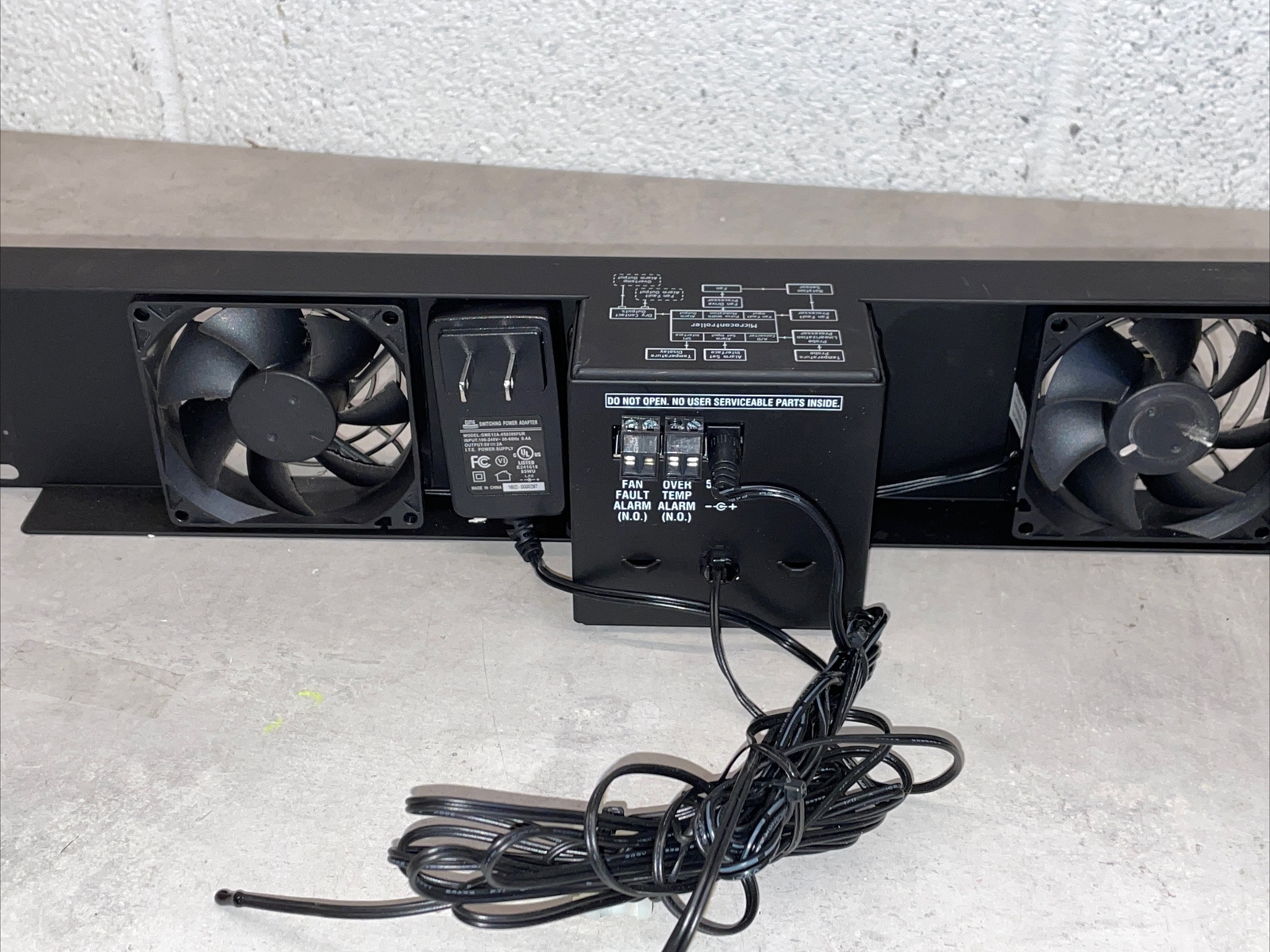 Middle Atlantic UQFP-2D Ultra Quiet Fans 2RU Rack Mount