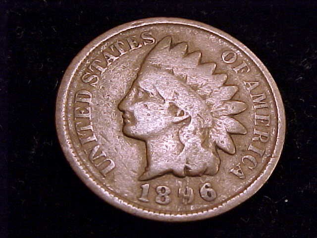 1896  Indian Head Cent, Good grade.