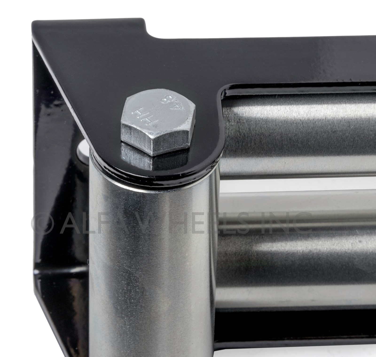 Winch Roller Fairlead 10" Universal 4 Way Roller Cable Guide heavy duty