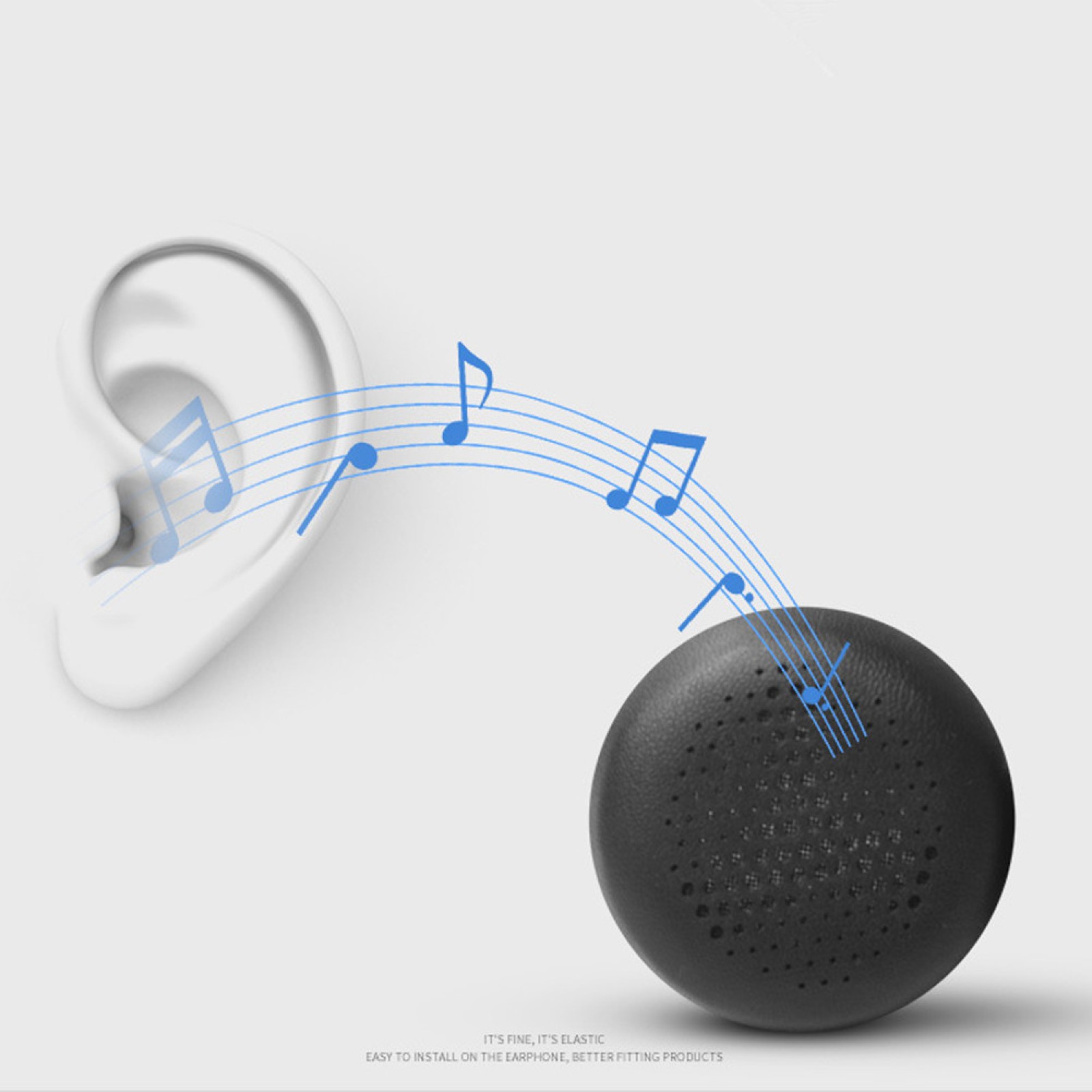 1 Pair Ear Pads Cushion Replacement For AKG Y500 Wireless Bluetooth Headphone E