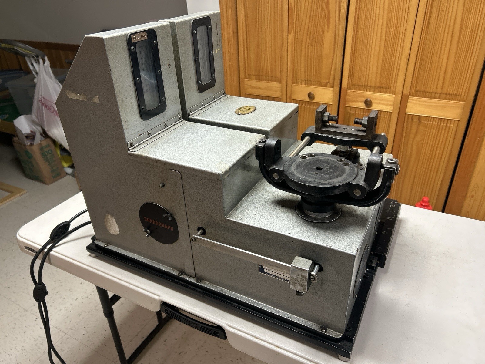 Exact Weight Shadograph Comparator Dual Unit w/ Tooling Powers On