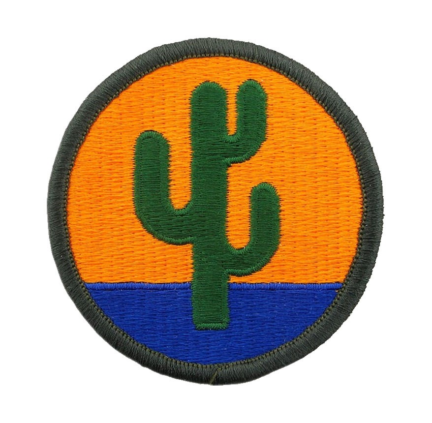 103rd Sustainment Command Color Patch (Military Issued)-Veteran Owned Business