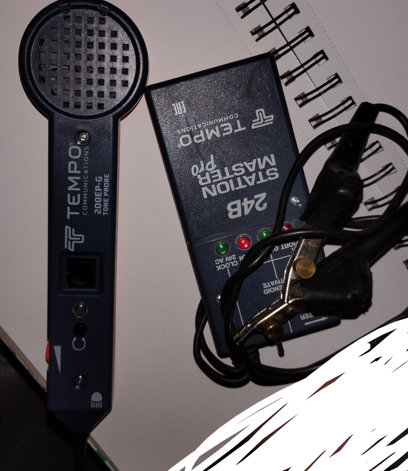 Tempo Communications 200EP-G & 248 Tone & Probe Kit with Carry Case