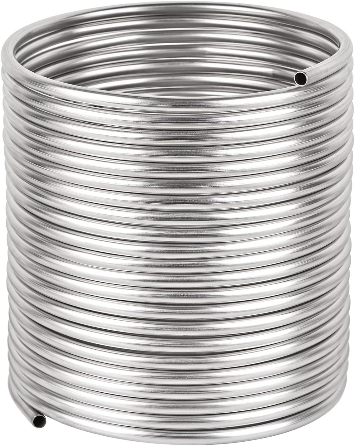 1/2" x 50Ft 304 Stainless Steel Tubing Coil, Immerson Tubing Coil, Wort Chiller