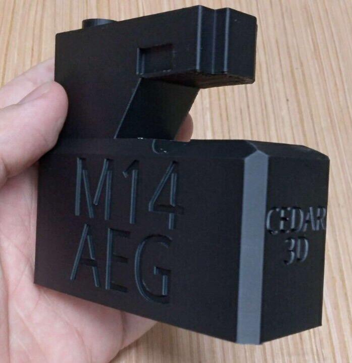 TM/CYMA M14 AEG Airsoft Odin Speedloader Adapter (Black)