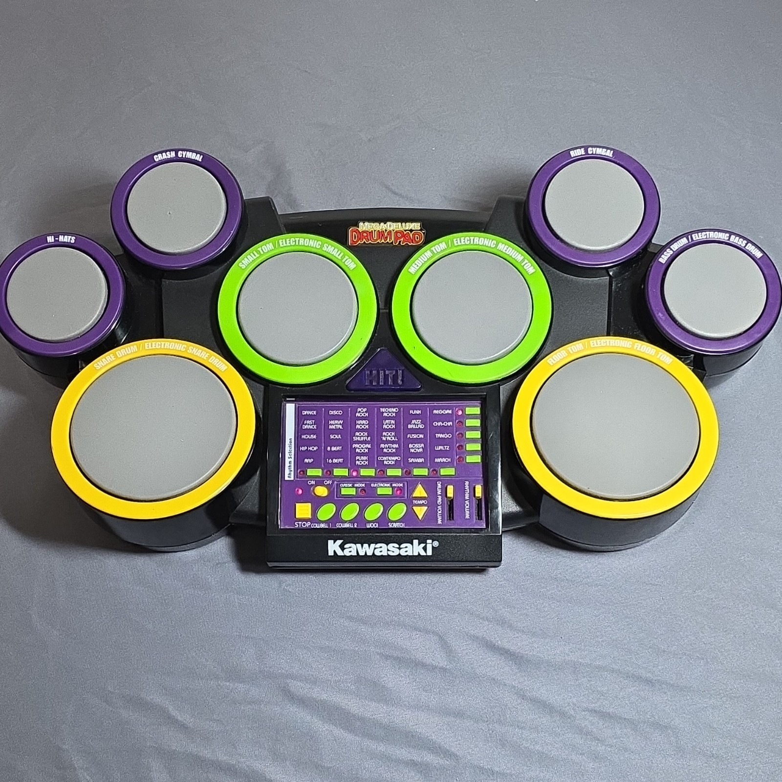Kawasaki Mega Deluxe Electronic Drum Pad Programmable Effects 8 Pad 57771