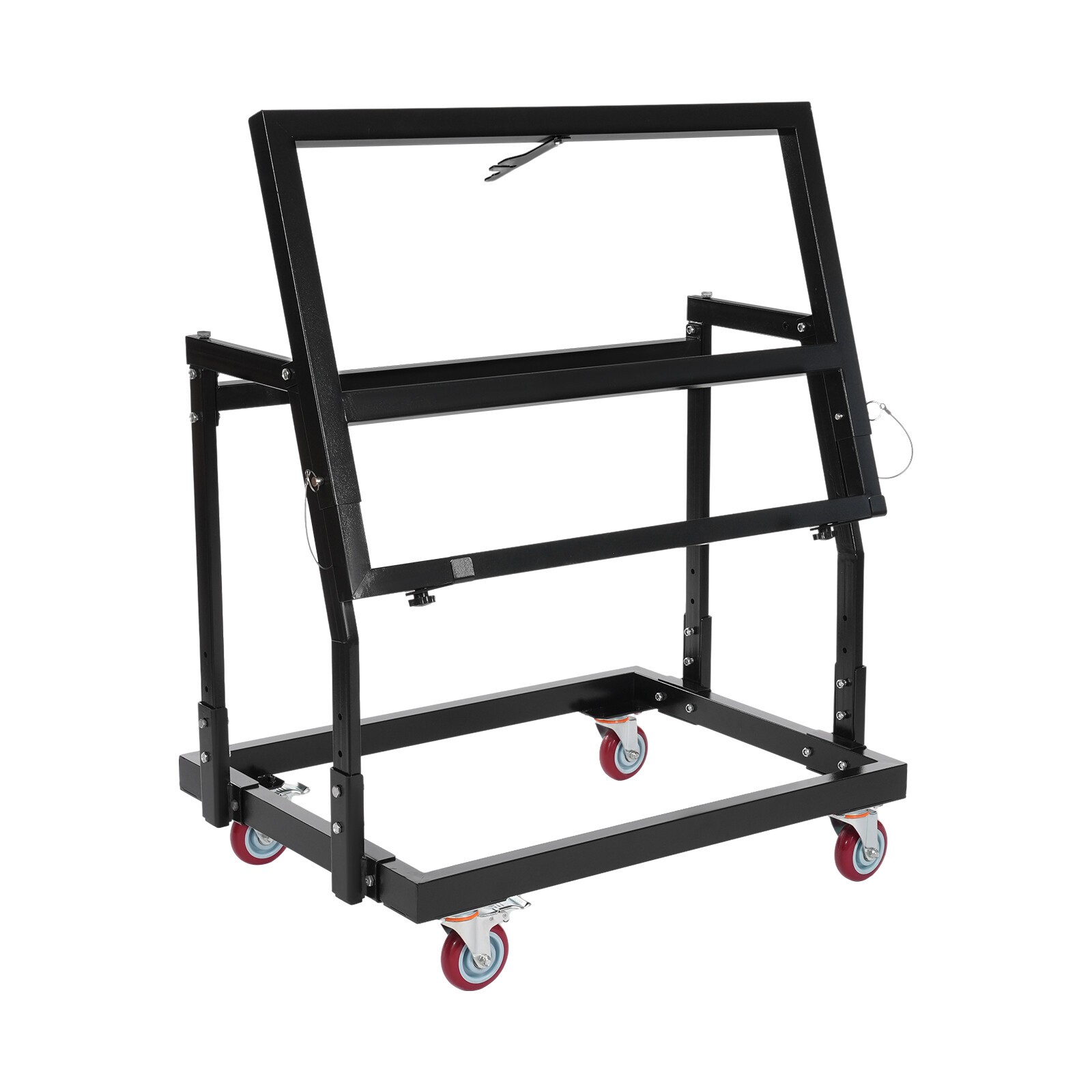Heavy Duty Drywall Panel Cart, Panel Handler Cart, Tilting Panel Carts W/Casters