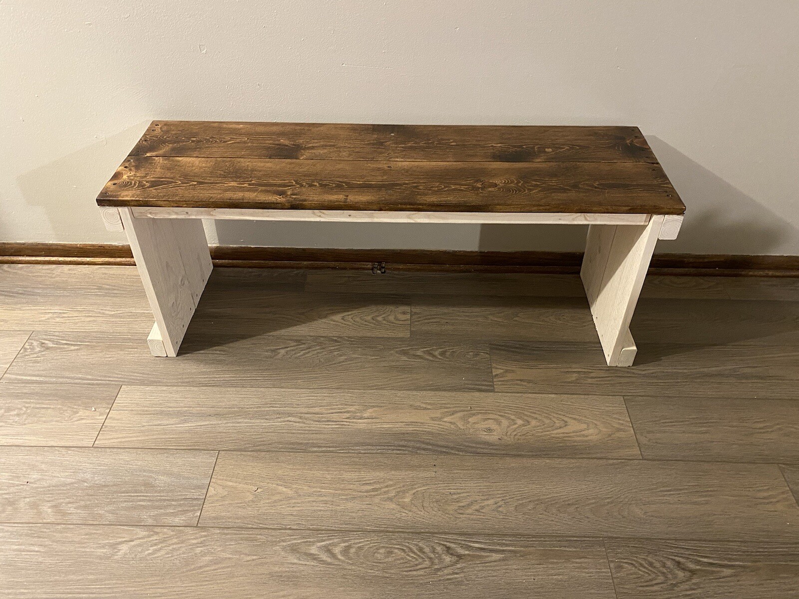 Wood Bench Entryway Foyer