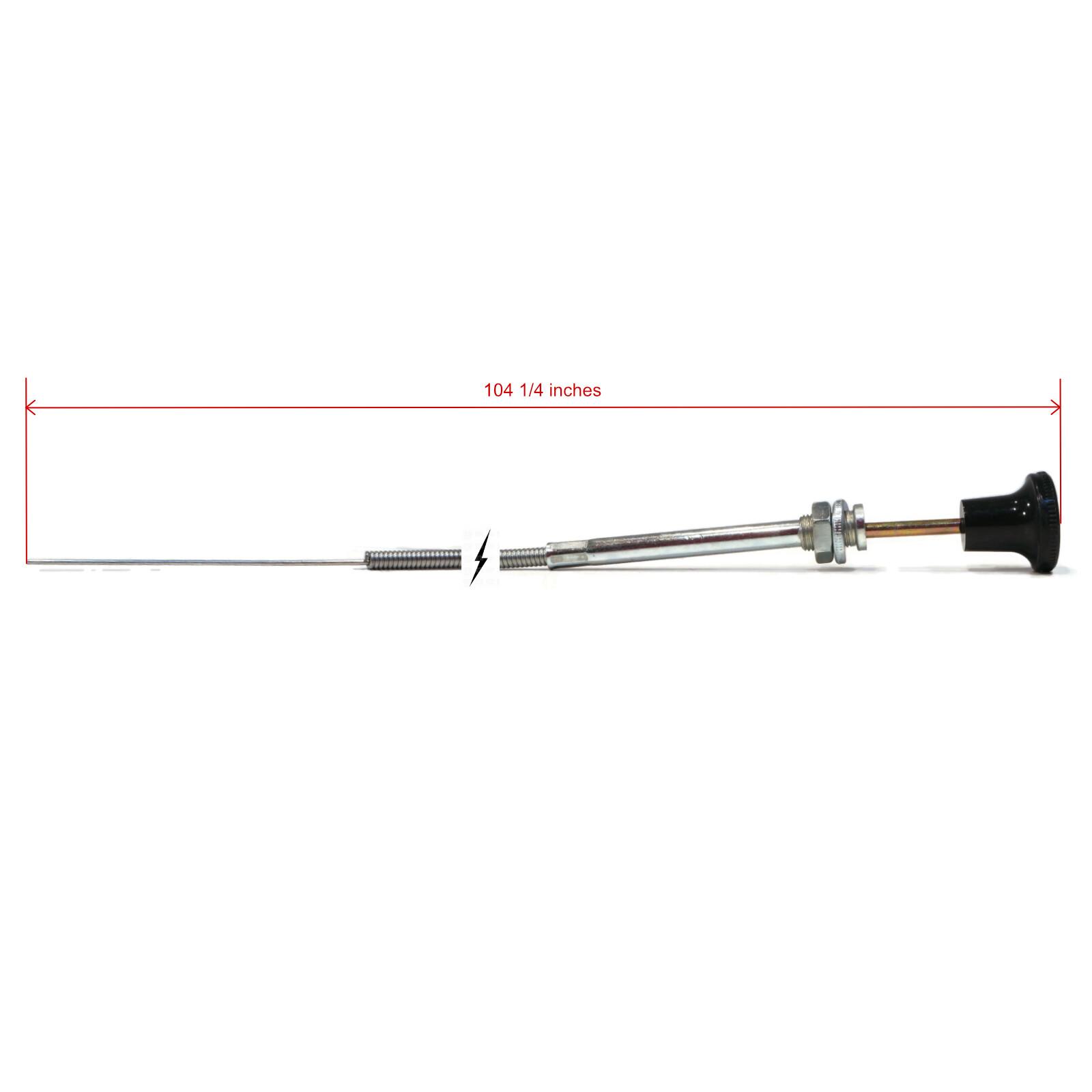 Universal Choke Push-Pull Control Cable for Rotary 237 Garden Mower Tractor