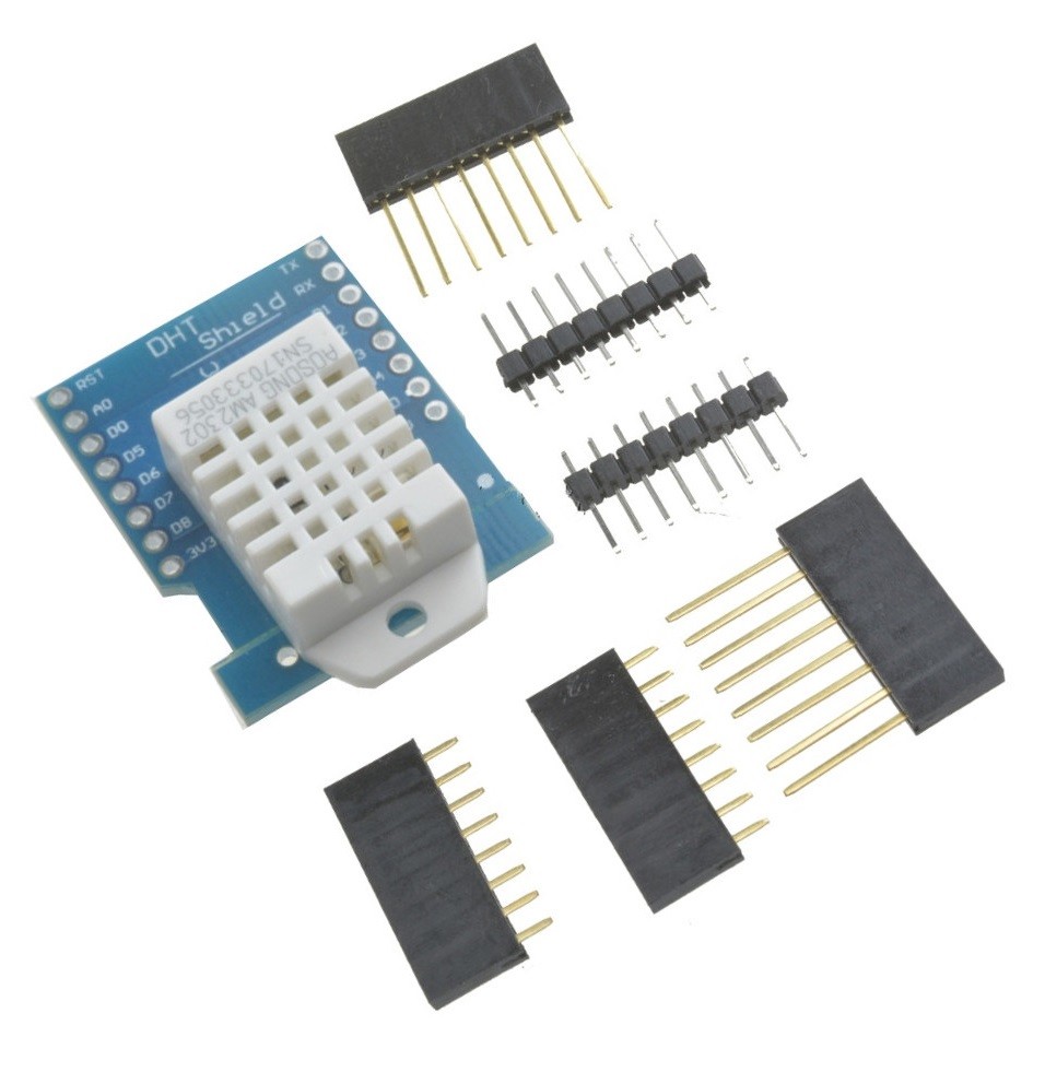 DHT11 DHT22 AM2302 D1 Mini WeMos Temperature Humidity Sensor Button Shield S
